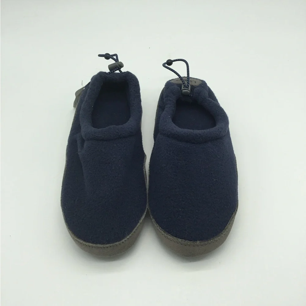 LL Bean Boys Fleece Slippers NEW